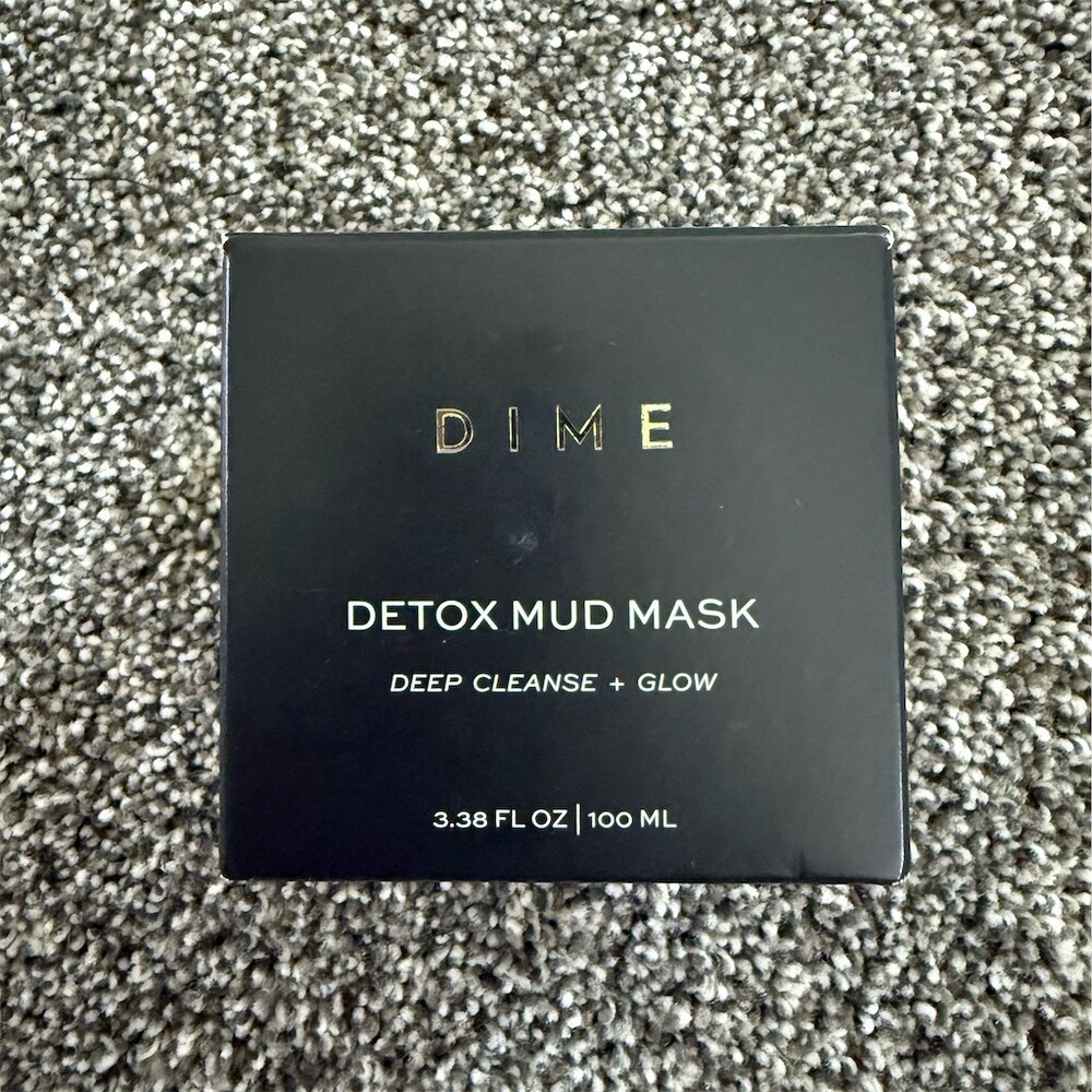 DIME Beauty Detox Mud Mask Facial Deep Cleanse Clarify Glow 3.38 fl oz